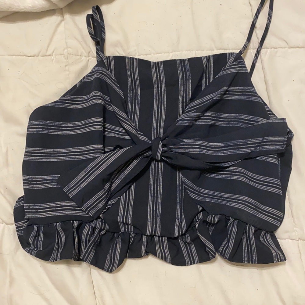 Black/white Sienna Sky tie front size L